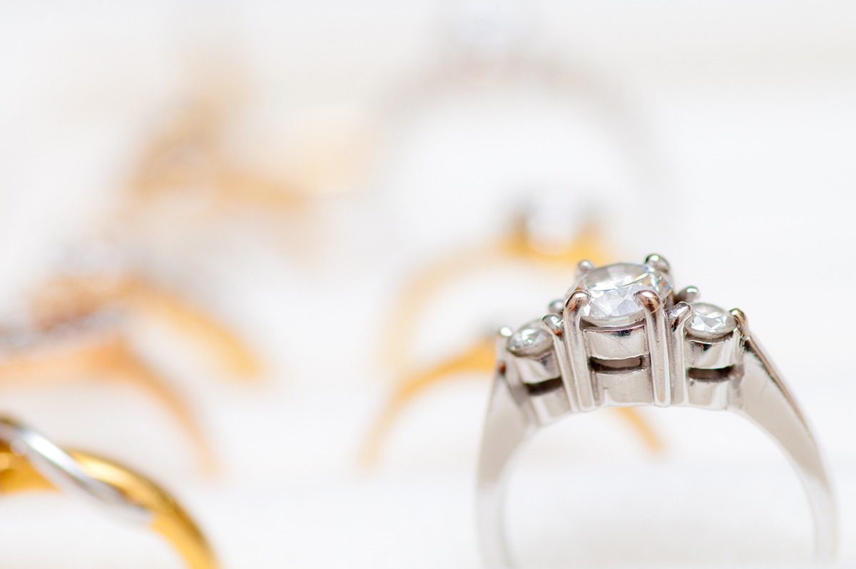 three stone engagement ring nz