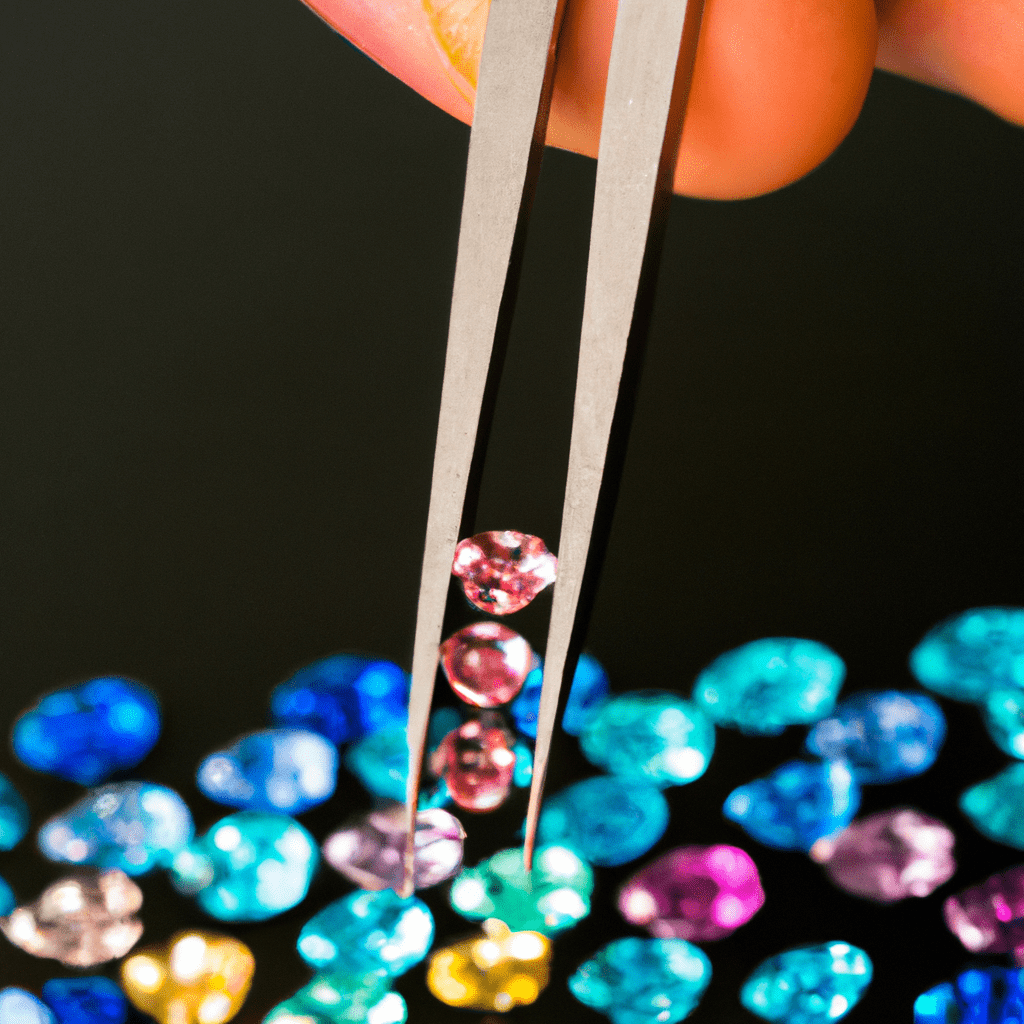 Process of Making Coloured Lab Diamonds